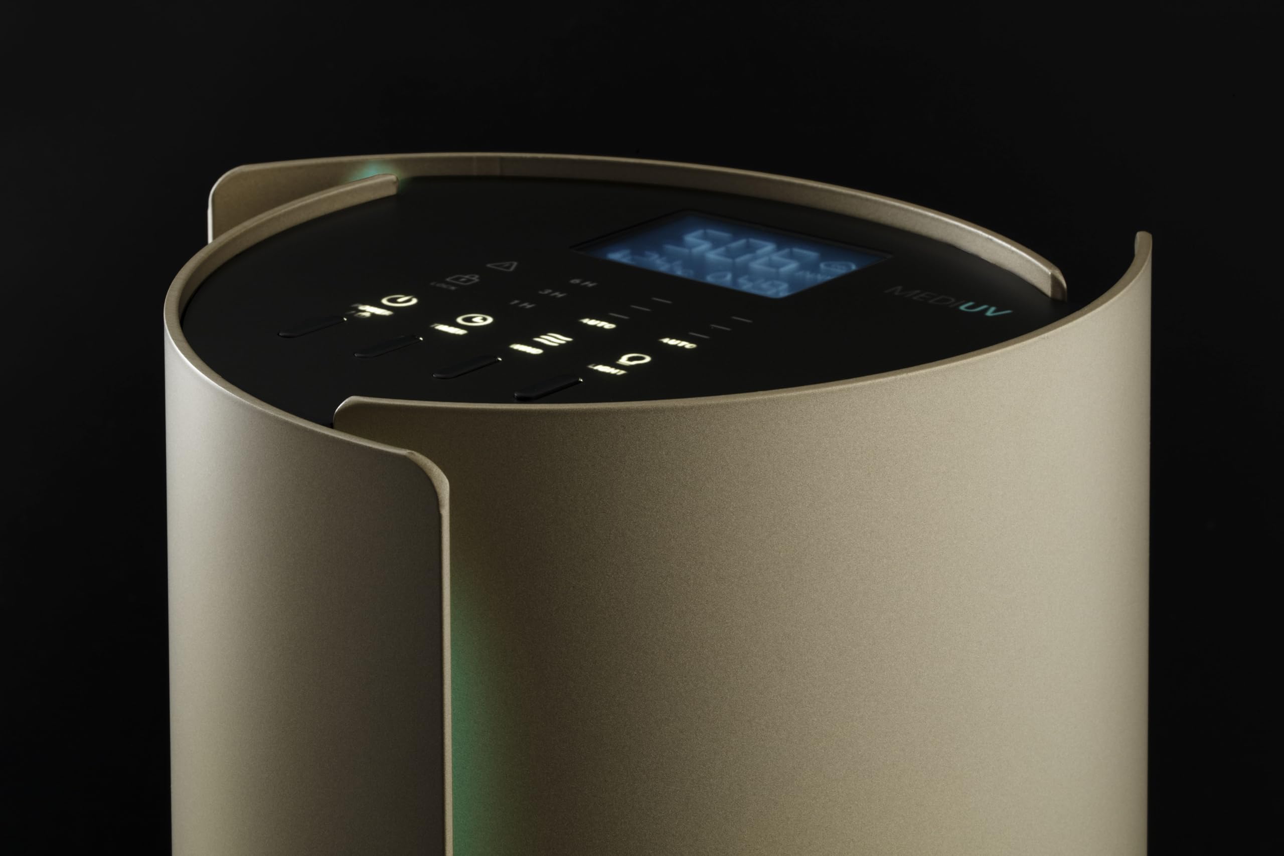 Amazon | MEDIUV メディウブ UV-Cライト 空気除菌 ダルゴールド